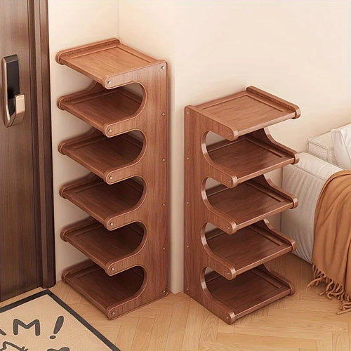 Shoe Rack, Shoe Organizer, Multifunctional Storage Design, Sturdy and Durable, Suitable for Bedroom, Dormitory, Home